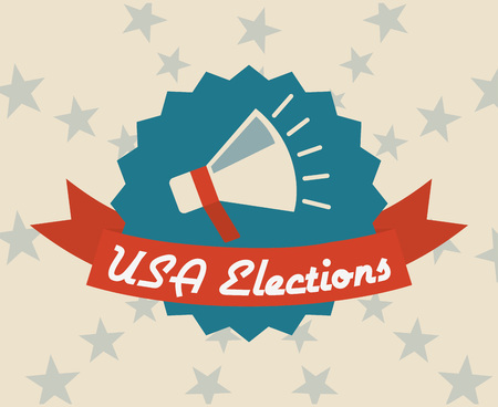 elections day design, vector illustration eps10 graphicのイラスト素材