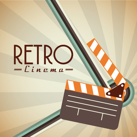 cinema entertainment design, vector illustration eps10 graphicのイラスト素材