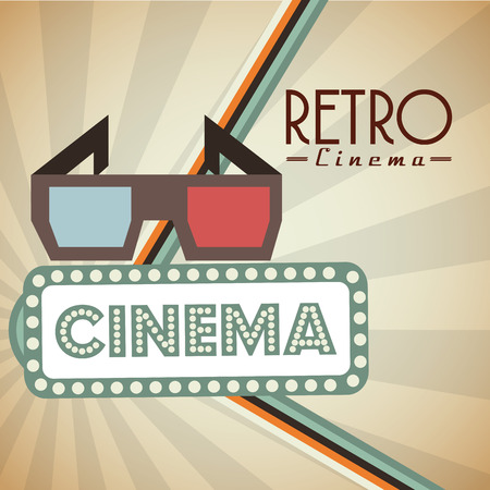 cinema entertainment design, vector illustration eps10 graphicのイラスト素材