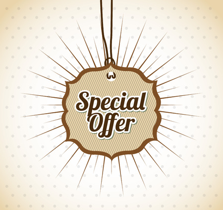 special offer design, vector illustration eps10 graphicのイラスト素材