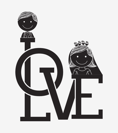 love card design, vector illustration eps10 graphicのイラスト素材