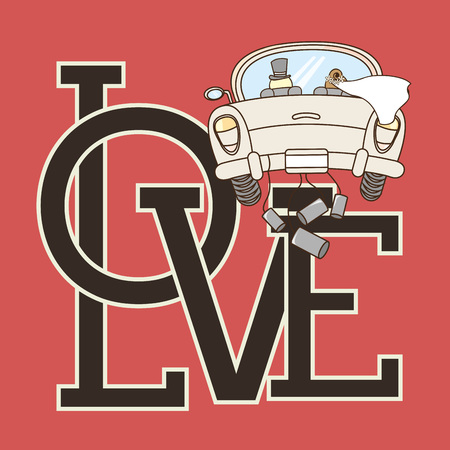 love card design, vector illustration eps10 graphicのイラスト素材