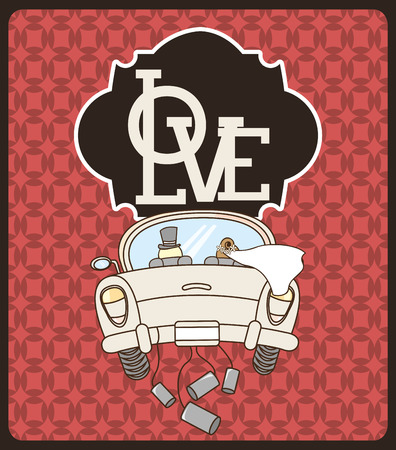 love card design, vector illustration eps10 graphicのイラスト素材