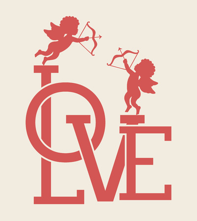 love card design, vector illustration eps10 graphicのイラスト素材