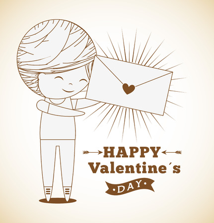 love card design, vector illustration  graphicのイラスト素材