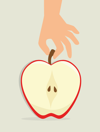 Food and nutrition graphic design, vector illustration eps10のイラスト素材