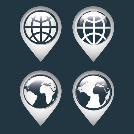 earth planet design, vector illustration eps10 graphicのイラスト素材