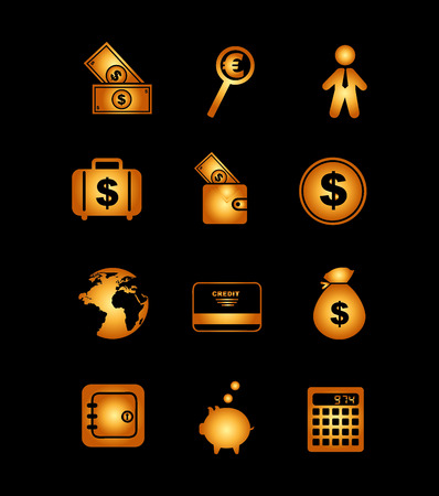 money set icons design, vector illustration eps10 graphicのイラスト素材