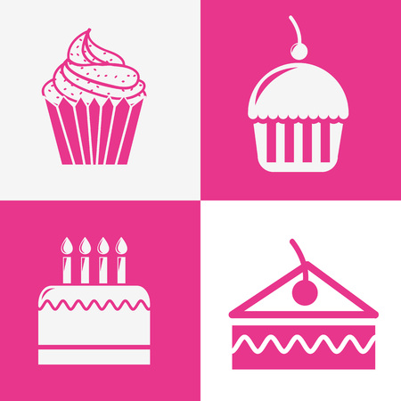 bakery set icons design, vector illustration eps10 graphicのイラスト素材