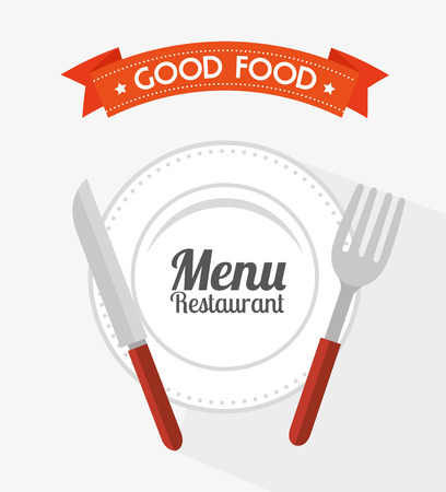 Kitchen utensils and dishware graphic design, vector illustration eps10のイラスト素材