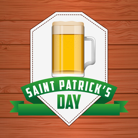 saint patricks day design, vector illustration eps10 graphicのイラスト素材