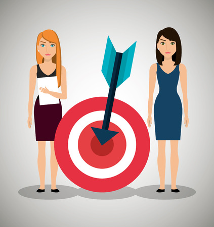 Time managament and business graphic design, vector illustrationのイラスト素材