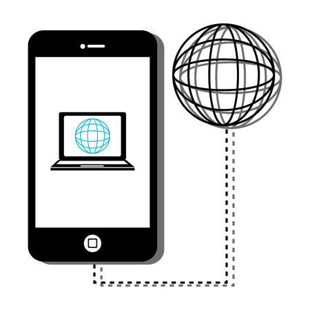Customer service and technical support graphic design, vector illustrationのイラスト素材