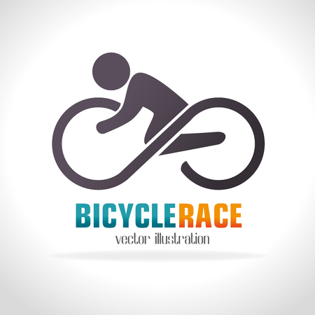 bicycle lifestyle design, vector illustration eps10 graphicのイラスト素材