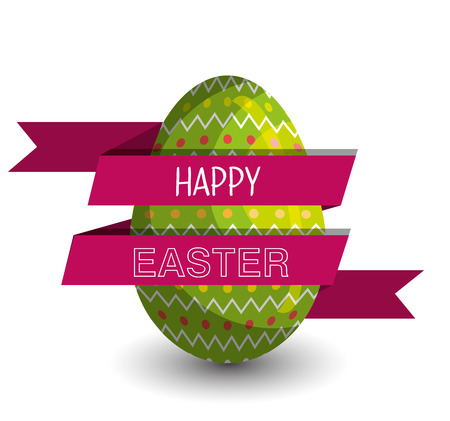 happy easter design, vector illustration eps10 graphicのイラスト素材