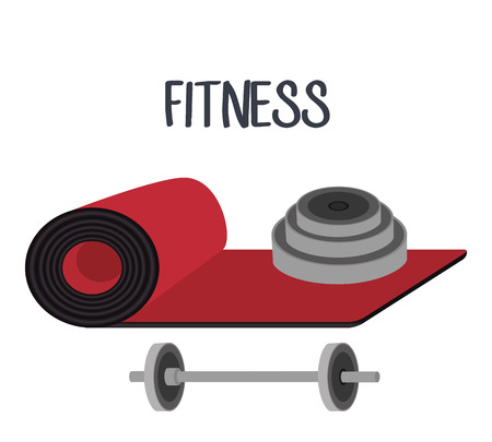 sports fitness design, vector illustration eps10 graphicのイラスト素材