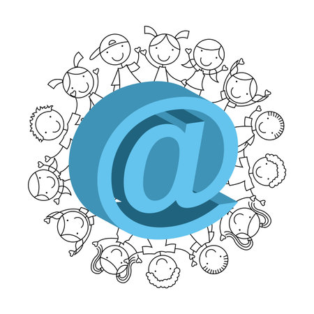 elementary school design, vector illustration eps10 graphicのイラスト素材