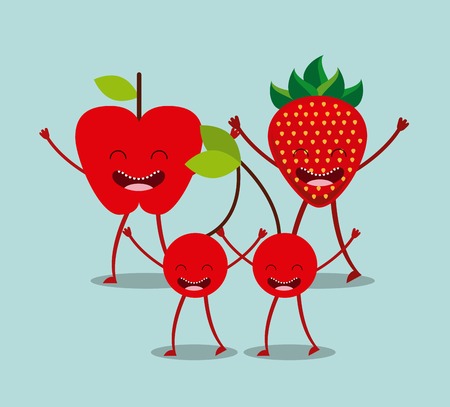 food character design, vector illustration eps10 graphicのイラスト素材