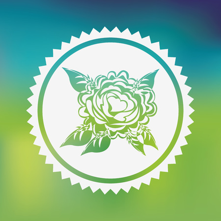 hello spring design, vector illustration eps10 graphicのイラスト素材