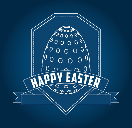 happy easter design, vector illustration eps10 graphicのイラスト素材