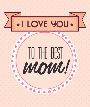 happy mothers day design, vector illustration eps10 graphicのイラスト素材