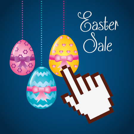 easter sale design, vector illustration eps10 graphicのイラスト素材