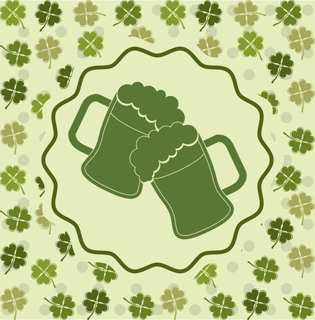 saint patricks day design, vector illustration eps10 graphicのイラスト素材