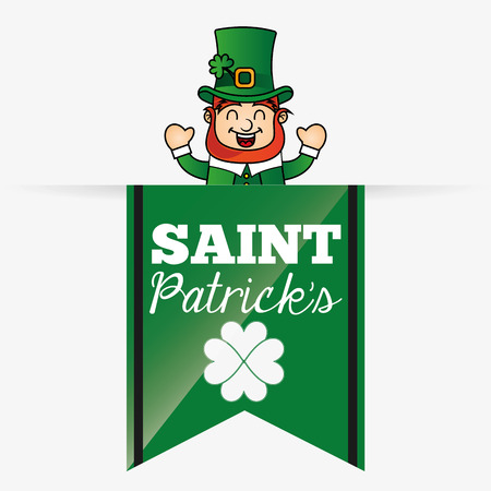 saint patricks day design, vector illustration eps10 graphicのイラスト素材
