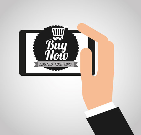 buy now design, vector illustration eps10 graphicのイラスト素材