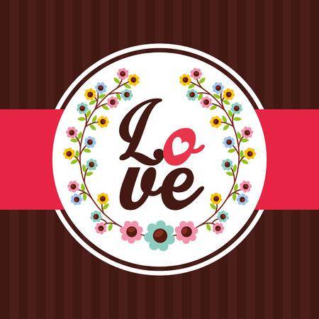 love card design, vector illustration eps10 graphicのイラスト素材