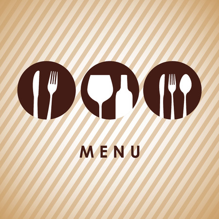 menu restaurant design, vector illustration eps10 graphicのイラスト素材