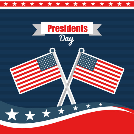 presidents day design, vector illustration eps10 graphicのイラスト素材