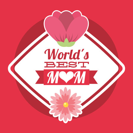 happy mothers day design, vector illustration eps10 graphicのイラスト素材