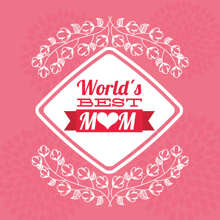 happy mothers day design, vector illustration eps10 graphicのイラスト素材