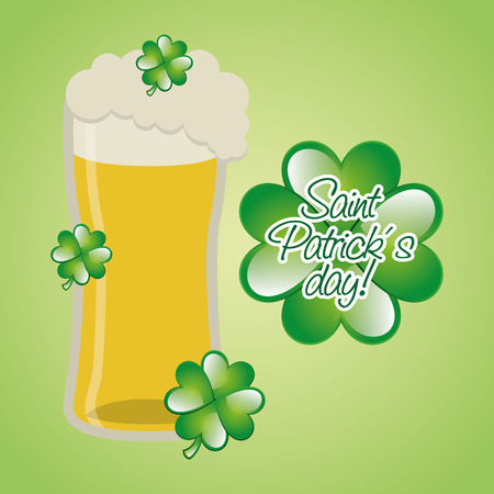 saint patricks day design, vector illustration eps10 graphicのイラスト素材