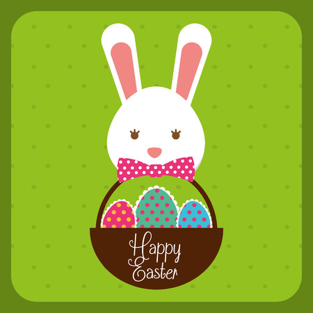 happy easter design, vector illustration eps10 graphicのイラスト素材
