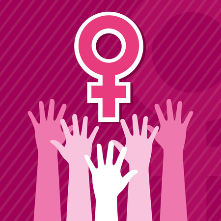 happy womens day design, vector illustration eps10 graphicのイラスト素材