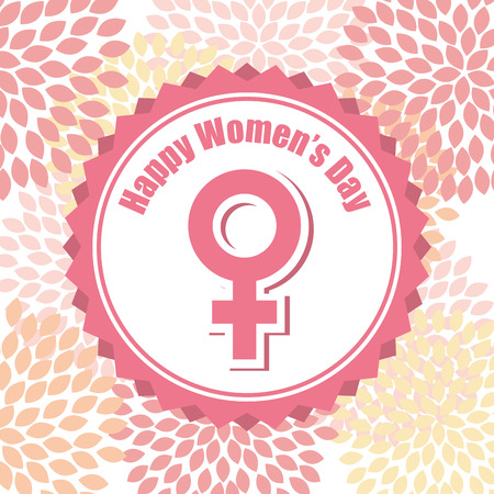 happy womens day design, vector illustration eps10 graphicのイラスト素材