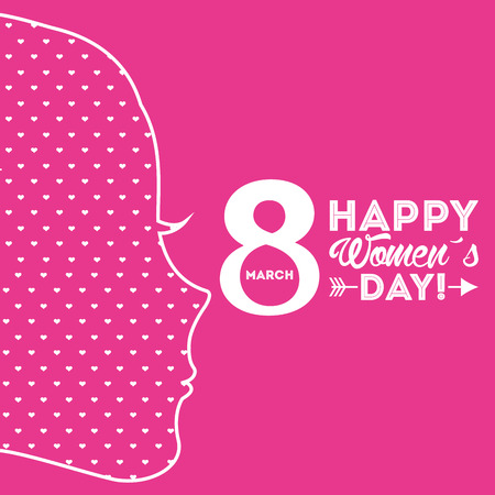 happy womens day design, vector illustration eps10 graphicのイラスト素材