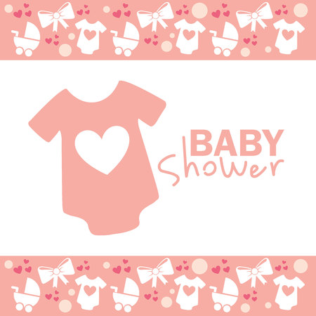 baby shower design, vector illustration eps10 graphicのイラスト素材