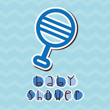 baby shower design, vector illustration eps10 graphicのイラスト素材