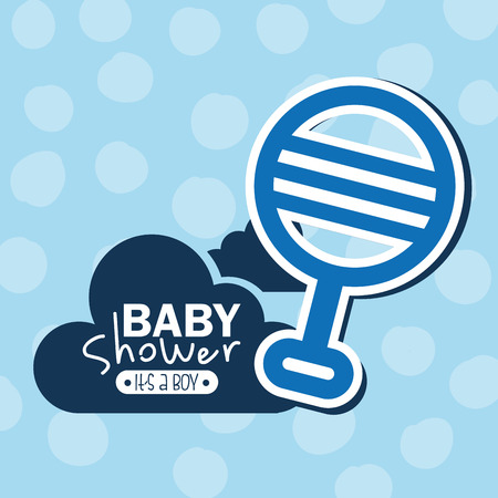 baby shower design, vector illustration eps10 graphicのイラスト素材