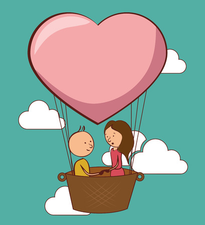 love card design, vector illustration eps10 graphicのイラスト素材