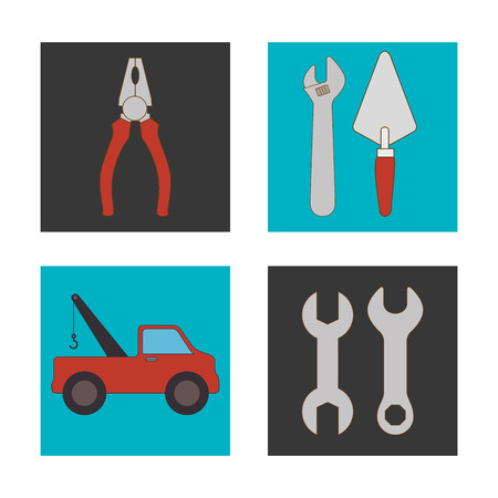 under construction design, vector illustration eps10 graphicのイラスト素材