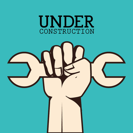 under construction design, vector illustration eps10 graphicのイラスト素材