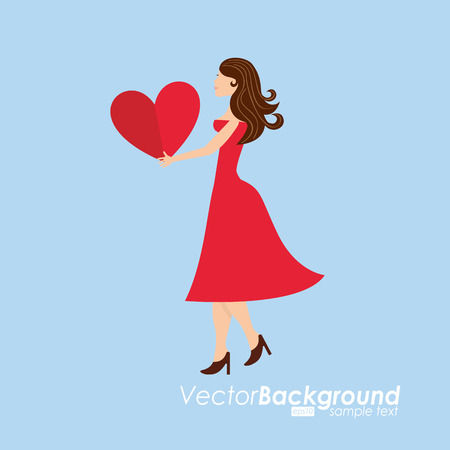 love card design, vector illustration eps10 graphicのイラスト素材