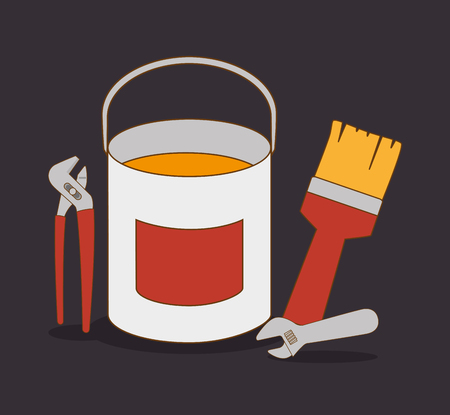 under construction design, vector illustration eps10 graphicのイラスト素材