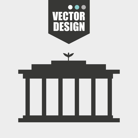 travel flat icon design, vector illustration eps10 graphicのイラスト素材