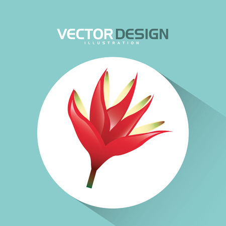 floral icon design, vector illustration eps10 graphicのイラスト素材