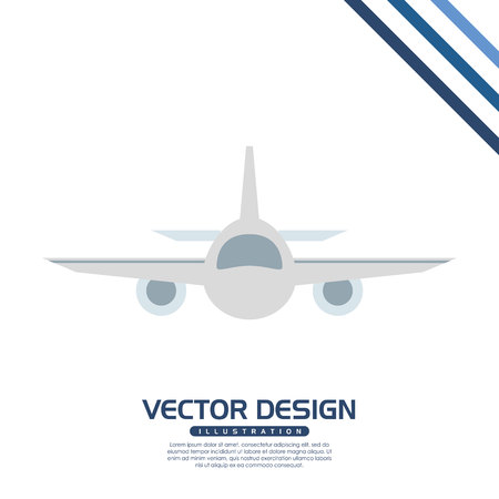 airplane travel design, vector illustration eps10 graphicのイラスト素材